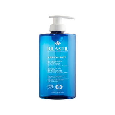 Rilastil Xerolact - Gel Limpiador Reparador para Piel Seca con Tendencia al Rascado e Irritacin, 750 Mililitros
