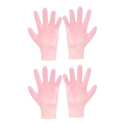 2 Pairs Whitening Moisturizing Gloves Anti- Drying Beauty Mitten Cracked Hands Repair Gloves Overnight Gloves Hand Treatment Sokcs Miss Moisturizing Socks Sun Protection Sebs