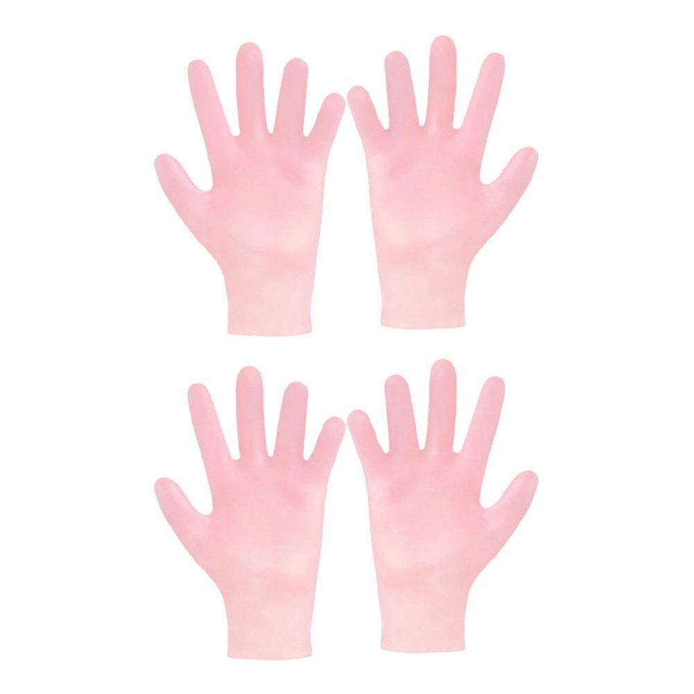 2 Pairs Whitening Moisturizing Gloves Anti- Drying Beauty Mitten Cracked Hands Repair Gloves Overnight Gloves Hand Treatment Sokcs Miss Moisturizing Socks Sun Protection Sebs