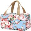 Hjkiopc Large Makeup Bag Toiletry Bag for Women Make Up Bag Cosmetic Bag Toiletries Bag Brush Bags for Traveling (Peony Flower) view 1