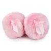 2 Pcs Large Powder Puff 3.9 Inch Fluffy Body Powder Puff with Ribbon Bow for Loose Powder Body Powder Face Powder Makeup (Pink) view 1