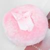 2 Pcs Large Powder Puff 3.9 Inch Fluffy Body Powder Puff with Ribbon Bow for Loose Powder Body Powder Face Powder Makeup (Pink) view 2