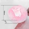 2 Pcs Large Powder Puff 3.9 Inch Fluffy Body Powder Puff with Ribbon Bow for Loose Powder Body Powder Face Powder Makeup (Pink) view 3