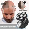Bud K Electric Razor for Men, 5-in-1 Head Shavers for Bald Men, Wet & Dry, Rechargeable, Black view 3
