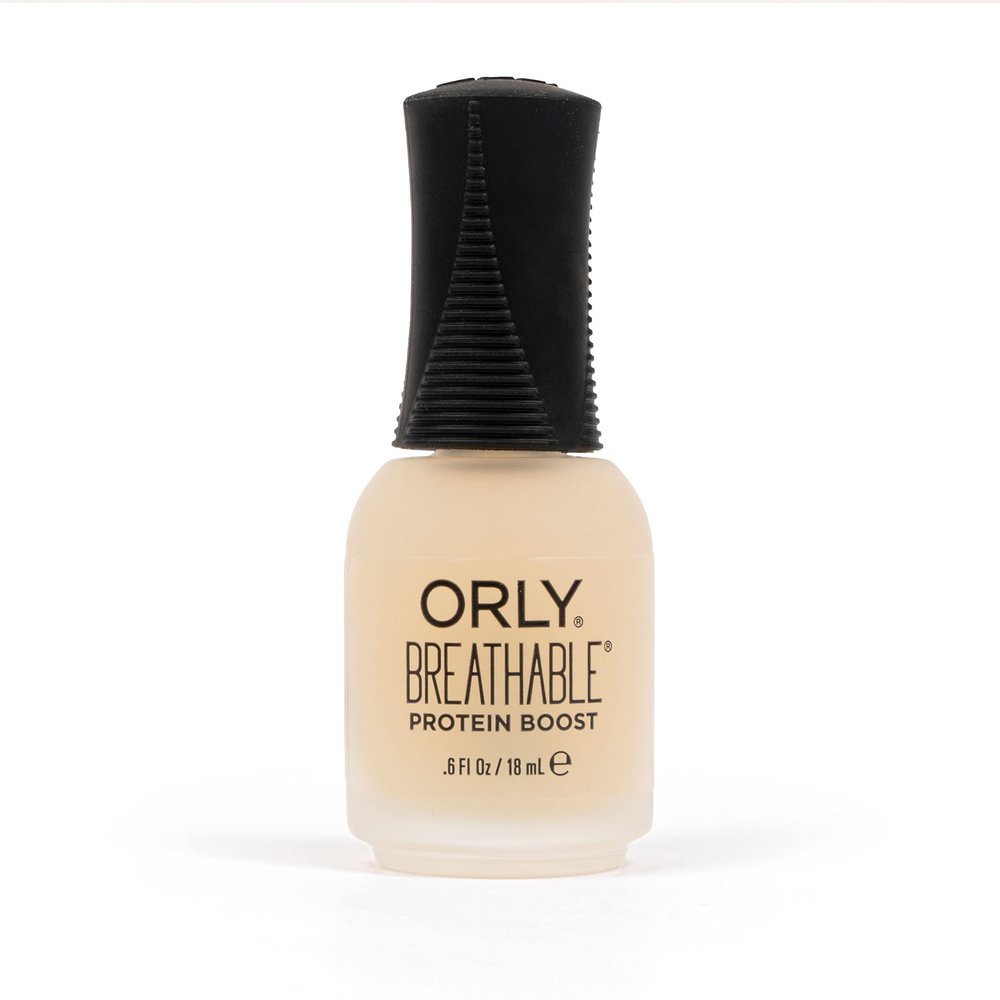 ORLY Breathable Protein Boost for Stronger Nails | Reduce Breakage and Prevent Splitting | 0.6 fl oz