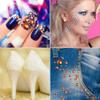 Jollin 2880 Pieces Flatback Rhinestones Glue Fix Crystal Glass Diamantes Gems for Crafting Nail Art Crafts Decorations Clothes Shoes 2.8 mm (ss10, Amber) view 4