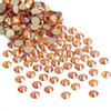 Jollin 2880 Pieces Flatback Rhinestones Glue Fix Crystal Glass Diamantes Gems for Crafting Nail Art Crafts Decorations Clothes Shoes 2.0 mm (ss6, Amber) view 2