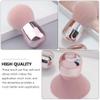 Beaupretty 1pc Mushroom Shape Powder Brush for Blush and Foundation Lightweight Easy to Clean Makeup Tool Comfortable Grip for Home and Random Style view 2