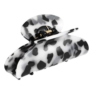 1Pc Acetate Barrette hair clips for thin hair tortoise barrettes Lady Claw Clip hair barrettes for women large claw clip hair clamp clips white Fashion b25 Crab Claws Acrylic