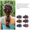 SOLUSTRE 6pcs Rhinestone Floral Hair Claw Clips Three-tooth Duckbill Design Duckbill Accessories for Women and Girls for Special Occasions and Everyday Use view 4