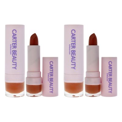 Carter Beauty Word of Mouth Velvet Matte Lipstick - Kris for Women - 0.16 oz Lipstick - Pack of 2