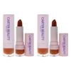 Carter Beauty Word of Mouth Velvet Matte Lipstick - Kris for Women - 0.16 oz Lipstick - Pack of 2 view 1