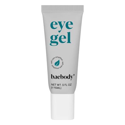 Baebody Critically Acclaimed Eye Gel - Advanced Cooling Under Eye Cream For Dark Circles and Puffiness - Anti Aging and Hydrating - Beauty Gifts for Women, Travel Size (15 ml/0.5 fl oz)