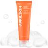 Aprilskin Carrotene Clarifying Foam Cleanser - Deep Cleansing with BHAs & Sebum Control for Oily, Sensitive, Acne-Prone Skin - 120ml - Vegan, Cruelty Free view 1