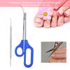 Sonew Long Handled Toenail Clippers, Stainless Steel Nail Scissors with Nails File Pedicure Nail Tool Set for The Elderly and People with Limited Mobility view 3