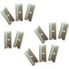 1,000 Single Razor Blades Extra Sharp Edge w/Protective Sleeve Sturdy Cutters,Jikkolumlukka view 3