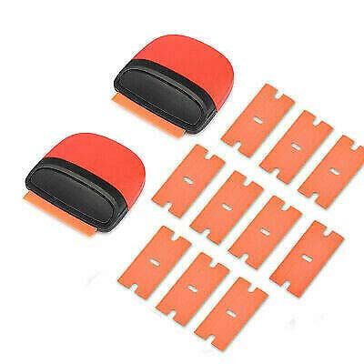 AE Quality Film 1.5" Micro Razor Scrapers with 10 Replacement Blades