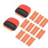 AE Quality Film 1.5" Micro Razor Scrapers with 10 Replacement Blades view 1