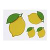 Azeeda 4 x 'Lemon & Leaf' Temporary Tattoos - Water Resistant, Skin-Safe, Non-Toxic Transfers, Mixed Sizes (TO00040781) view 1