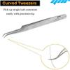 Eyelash Mirror Tweezes Eye Lash Lashes Lifting Lifter Perm Separating Comb Tools (Eyelash Set of 5) view 3