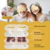 16 Packs Steam Eye Masks for Dry Eyes Heating Eye Mask Warm Compress for Eyes Relief Stress, Eye Fatigue Travel Essential Self Heating Moist Sleep Mask SPA Accessories view 4