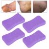 Feet Pumice Stone, 4Pcs Hard Skin Remove Pedicure Stone Scrubber Callus Exfoliate Stone Lightweight Callus Removal Stone for Remove Dead Skin and Callusess view 2