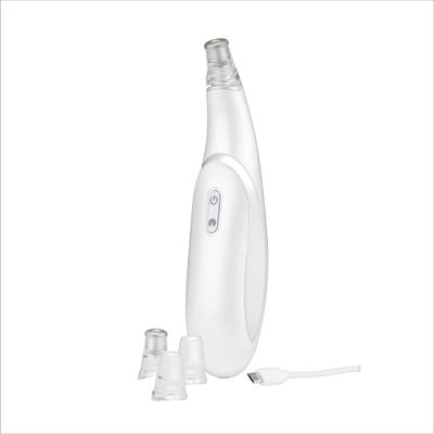 True Glow by Conair Microdermabrasion Rechargeable Beauty Tool, Includes 4 Microdermabrasion Attachments for Exfoliation + Pore Extraction