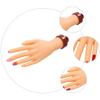 Beaupretty Smooth Fake Hand Model Nail Art Training Tool Hand Mannequin for Nail Practice view 3