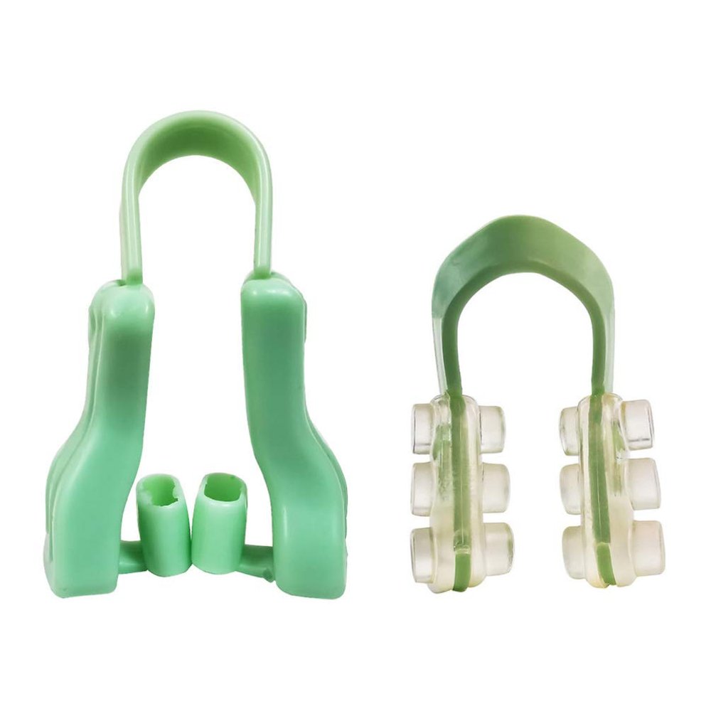 1 Set Nose Clip Set Nose Higher Clips Swimming Nose Clip Nose Peg for Snoring Sleeping Nose Clips U-type Nasal Splint Nose Plugs Night Nose Clips Kit Nariz Product