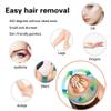 Eyebrow Hair Remover Replacement Heads: Compatible with Finishing Touch Flawless Women Eyebrow Hair Remover Trimmer Blades Painless, with Cleaning Brush, As Seen On TV 18K Gold-Plated Gold 6 Count view 2
