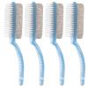 2-in-1 Foot File Nail Brush with Ergonomic Non-Slip Handle for Nail Dust Cleaning and Dead Skin Removal Pumice Stone for Home Travel and Spa Use view 1