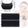 Janmercy 24 Pcs Disposable Nonwoven Bras Black Women Disposable Spa Top Garment Underwear Beauty Sunless Spray Tanning Brassieres,Medium view 2