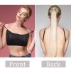Janmercy 24 Pcs Disposable Nonwoven Bras Black Women Disposable Spa Top Garment Underwear Beauty Sunless Spray Tanning Brassieres,Medium view 4