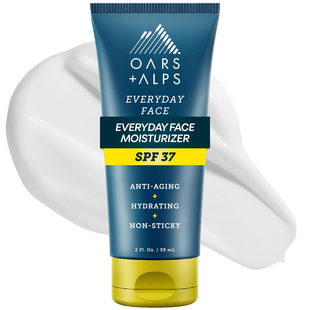 Oars + Alps Everyday SPF 37 Face Sunscreen Moisturizer, 1pk, 2oz