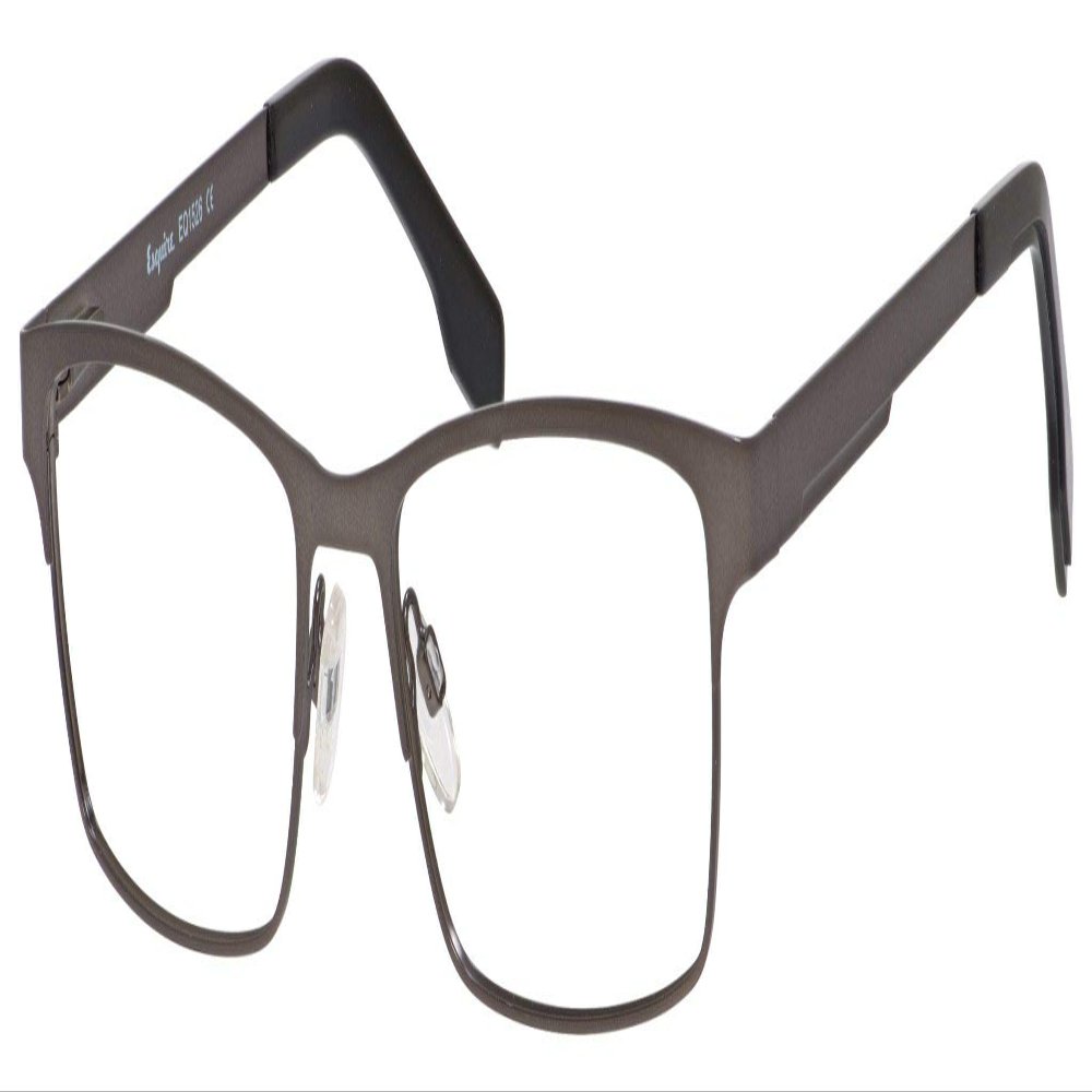 New York Eye Esquire EQ1526 Color Satin Gunmetal Size 54-17-145