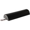 Master Massage 9"x26" Semi-round Massage Bolster -black view 1