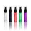 10ml Frosted Multicolored Set with Black Fine Mist Spray Top (10 Pack) view 1