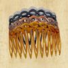 16 Pieces Plastic Hair Combs French Hair Side Combs 11 Teeth Twist Comb Hair Clips Combs Hair Accessories for Women and Girls, 4 Colors view 2
