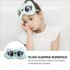 1pc Plush Eye Mask Cover Eyes Panda Child Cloth view 4