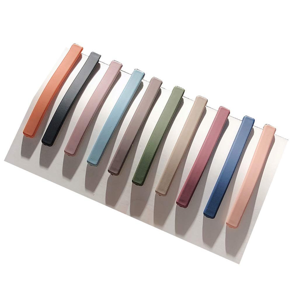10 Pieces Metal Bobby Pins Hair Clip Hairpin Alloy Barrettes Hair Accessories for Women, Colorful