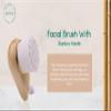 BeNat. Facial Bamboo Wood Handle Cleansing Brush. Extra-Soft Fiber Facial Brush. White. view 3