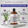 Dr Joe Lab Capryl Glucoside Liquid Surfactant - Caprylyl Natural, Plant Derived - DIY Skin Care - Shower Gels, Foaming, Body Soap, Shampoos Baby Products Face Cleansers - COCOJOJO (16 oz) view 2