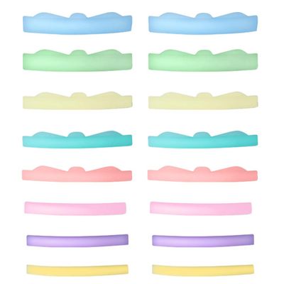8 Pairs Eyelash Extension Eyelash Perm Gasket Makeup Tool Perming Eyelash Pad Eyelash Perming Curler Eyelash Silicone Pad Eyelashes Extension Gasket Eyelash Shield Pads