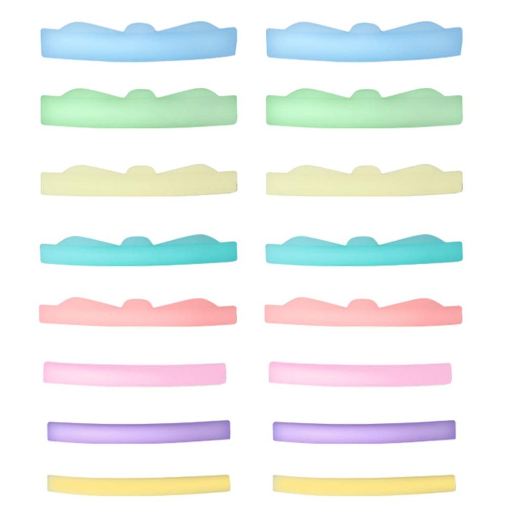 8 Pairs Eyelash Extension Eyelash Perm Gasket Makeup Tool Perming Eyelash Pad Eyelash Perming Curler Eyelash Silicone Pad Eyelashes Extension Gasket Eyelash Shield Pads