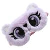 1pc Plush Eye Mask Cloth Purple Girl Cartoon Panda view 1