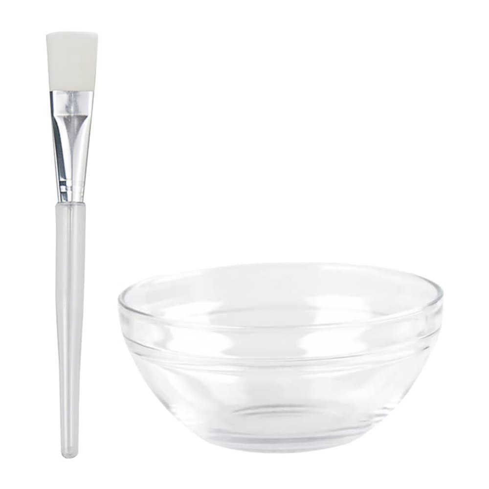 Beaupretty 12pcs Transparent Beauty Mask Bowls and Brushes for Facial Care Easy to Clean Portable Skin Care Tools for Home and Travel Use