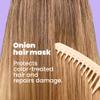 ANYELUZ Onion Hair Mask and Repair Therapy Hydration, Strengthening, and Color Protection for Healthier Hair view 2