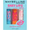 Maybelline New York Baby Lips Moisturizing Lip Balm 3-pack, Lip Care Essentials, 3 Shades view 1