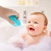 3pcs Baby Bath Soft Brush Baby Shampoo Brush Kids Hair exfoliating Body Bath Scrubber Dual Side Body Sponge Hair Scalp Head Child Double Sided spa view 3