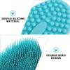3pcs Baby Bath Soft Brush Baby Shampoo Brush Kids Hair exfoliating Body Bath Scrubber Dual Side Body Sponge Hair Scalp Head Child Double Sided spa view 4